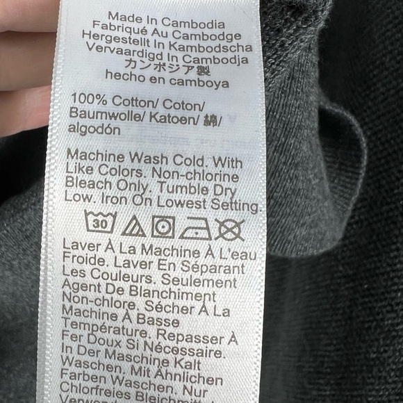 Knit for J.CREW Men's Cotton Poque-stitch Textured Cotton Crewneck Sweater Large - Picture 7 of 8